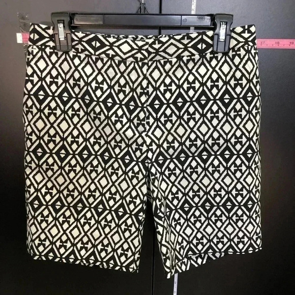 Mario Serrani Tummy Control Shorts, black white pattern  - 4 - Picture 1 of 7
